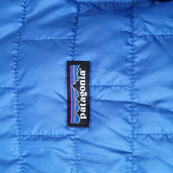 Womens Blue Nano Puff Patagonia Jacket - Picture 2 of 6